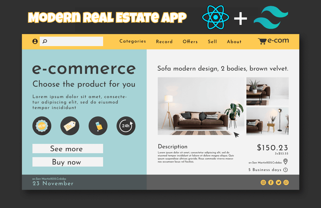 Modern Real Estate App Next.js 14